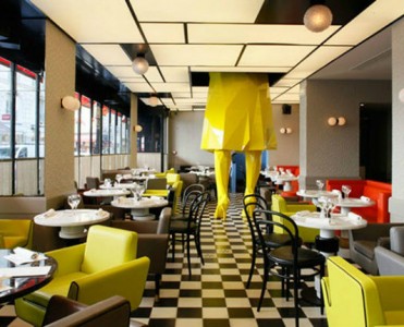 Restaurant interior design color schemes