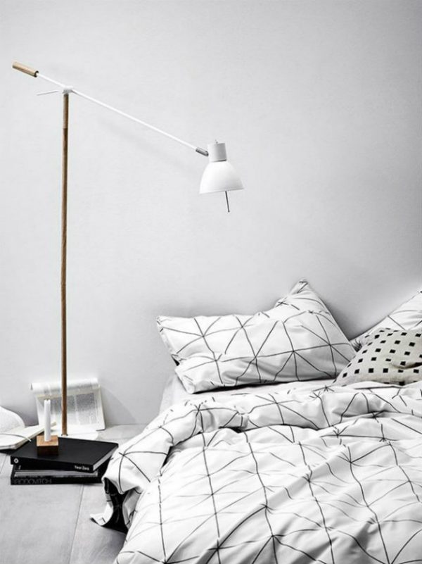 How to use Modern floor lamps in contemporary bedroom designs