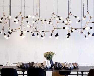 modern lighting installation