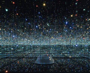 An Infinite Universe Inside the Mirrored Lighting Room
