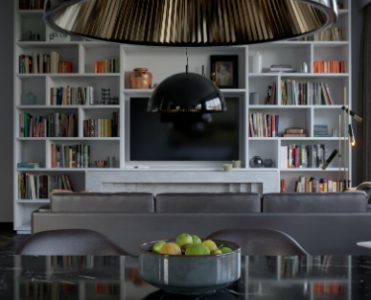 Contemporary Lighting Designs Brighten Up Swedish Modern Home