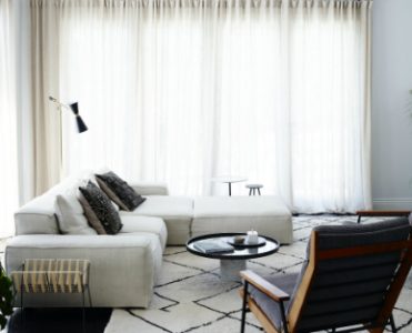 Fabulous Interior Design by Simone Haag with Contemporary Lamps