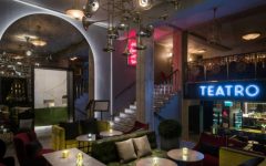 Mid-Century Lighting Designs Shine in Oslo Modern Restaurant