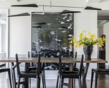 New York Home by Drake Anderson with Iconic Contemporary Lighting