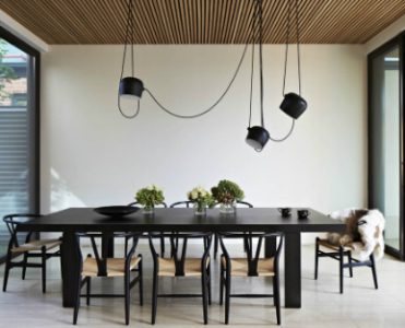 All in One Place: Contemporary Lamps and a Dreamy Outdoor