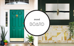 Mood Board- Using Emerald Green to Achieve a Trendy Home Decor