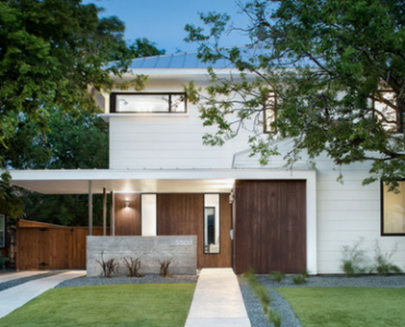 Detached Contemporary Home Design Lighting The World