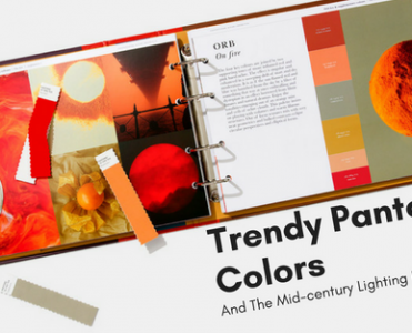 Trendy Pantone Colors And The Mid-century Lighting Designs