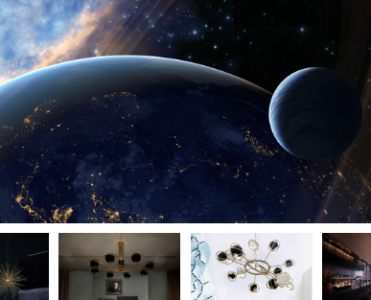 Astronomy Lighting Pieces A Mid-Century Collection