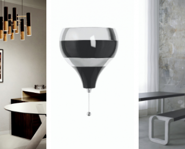 Lighting Pieces With Black Finishes At Floor Samples!