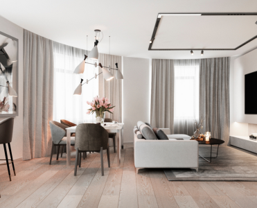 Scandinavian Residential Ukraine Combining functionality and design. Daria Sozykina