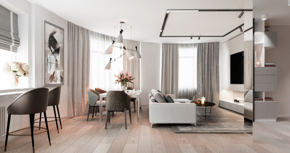 Scandinavian Residential Ukraine Combining functionality and design. Daria Sozykina