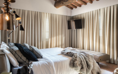 Arezzo Private Rustic House Italy Tuscan countryside building with a vibrant new interior that surprises and pleases. Emanuele Svetti