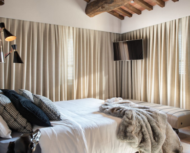 Arezzo Private Rustic House Italy Tuscan countryside building with a vibrant new interior that surprises and pleases. Emanuele Svetti