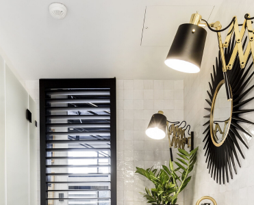 A Modern and Industrial Bathroom