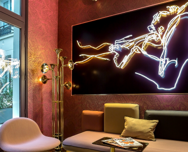 Idol Hotel In Paris Gets Delighted