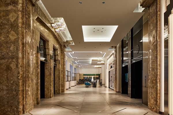 Sophisticated Style and Art Déco Boldness Coexist Beautifully in This Osaka Hospitality Project by Takashimaya Space Create