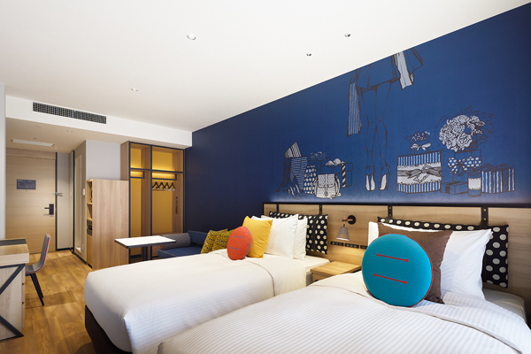 Sophisticated Style and Art Déco Boldness Coexist Beautifully in This Osaka Hospitality Project by Takashimaya Space Create