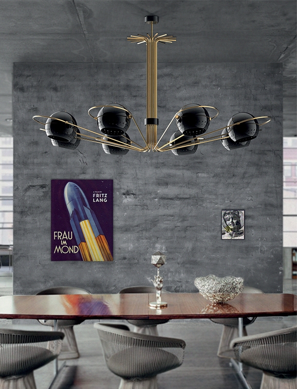 Fly To The Moon With This Mid Century Lighting Family 🌙