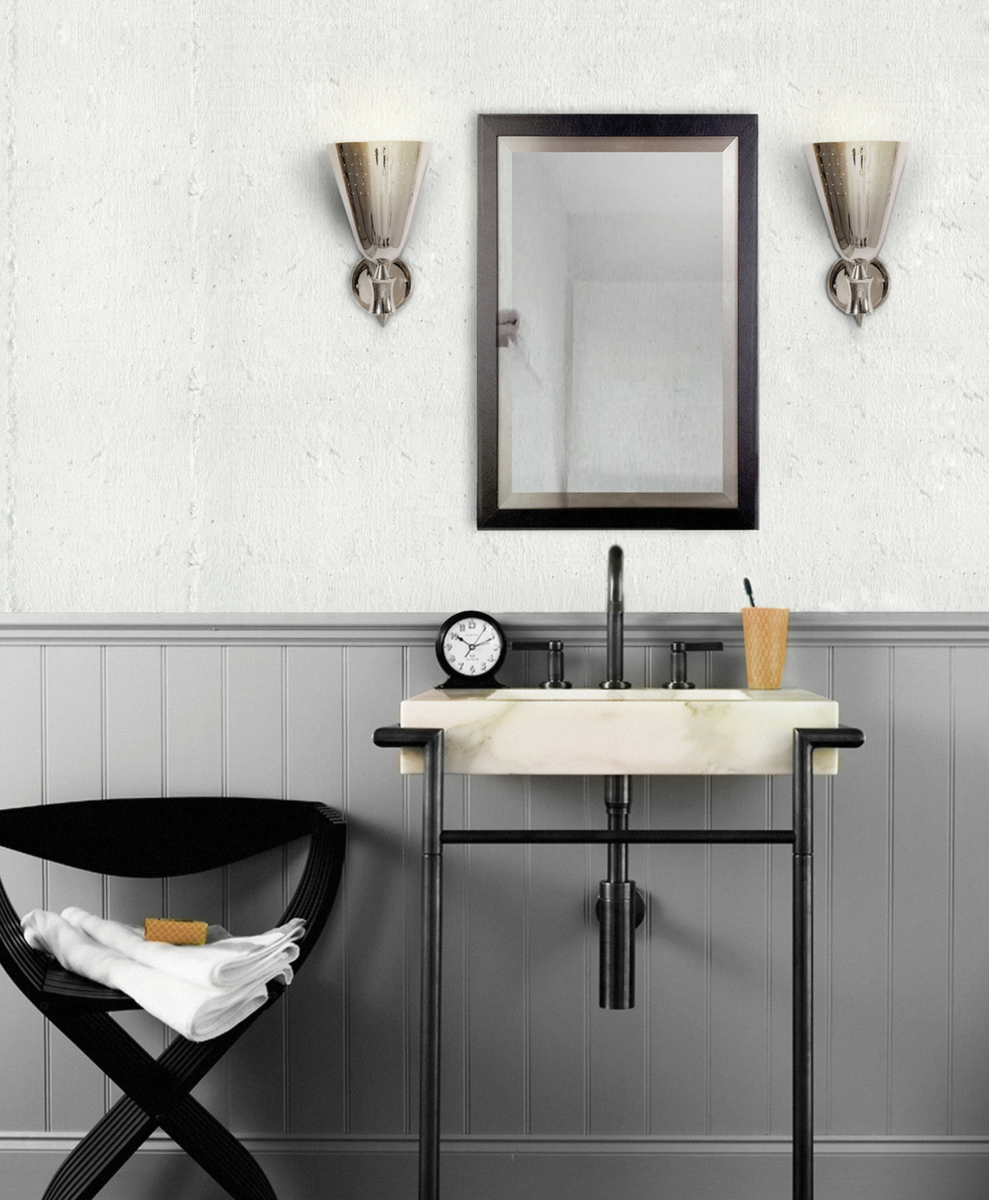 7 Functional Bathroom Lighting Pieces that Double as Décor!