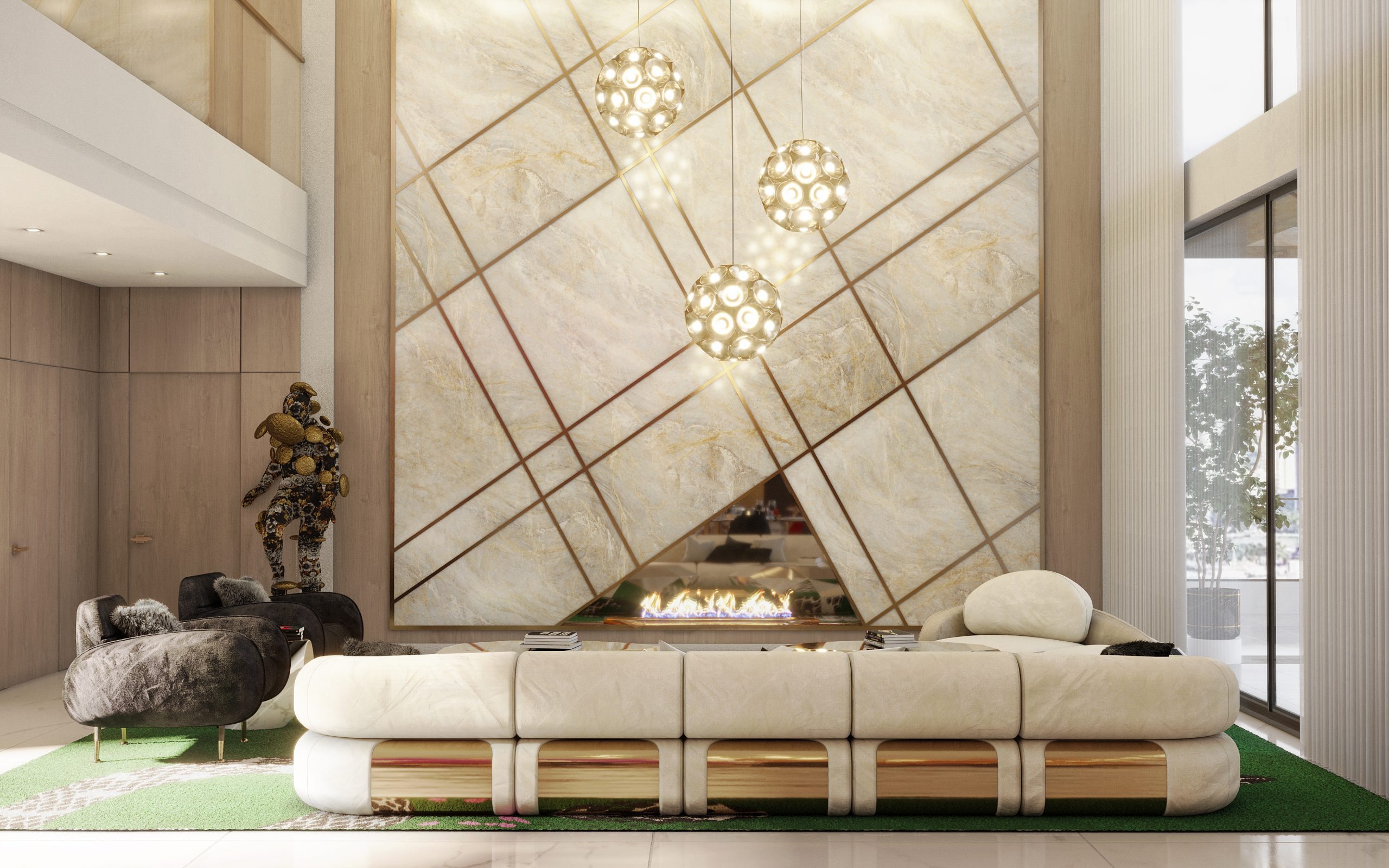 A Sneak Peek Of Pepe Calderin's Majestic Million Dollar Penthouse in Miami