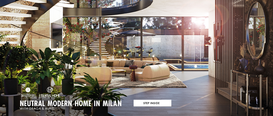 Explore The New Neutral Modern Home in Milan With Draga & Aurel